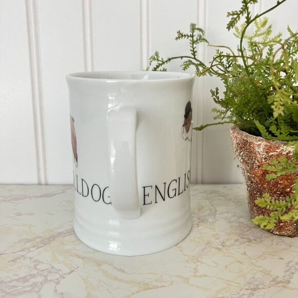 Julianna Swaney Coffee Mug Cup English Bulldog "Best Dog" Fringe Studio - Picture 3 of 8